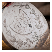 Detail of Captain Charlton Smith’s powder horn