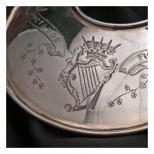 Detail of Portavoe Fuziliers gorget