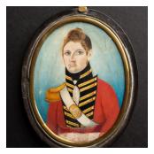 Miniature officer 89th Regiment