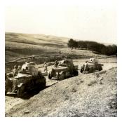 Rolls Royce armoured cars operating Iraq, 1924 