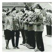 Tercentenary Depot Passing Out Parade HRH Duchess Gloucester Colonel-in-Chief 