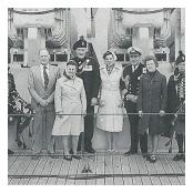 HM The Queen's Silver Jubilee Review of the Fleet at Spithead in 1977.