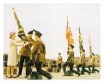 HRH The Duchess of Gloucester presents The Colours.