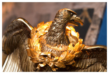 Replica of a French Eagle captured during the Napoleonic Wars Replica French Eagle captured during the Napoleonic Wars