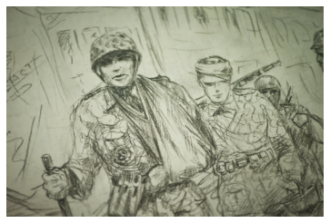 Illustration depicting Second World War German prisoners of war