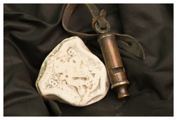 Piece of chalk taken from the Somme battlefield Piece of chalk taken from the Somme battlefield