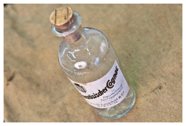 A German cognac bottle, a New Year's peace offering from 1914