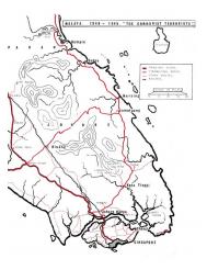 Map Malaya and Singapore 1948-49.