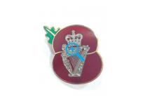 Lapel Badge - Poppy Royal Irish