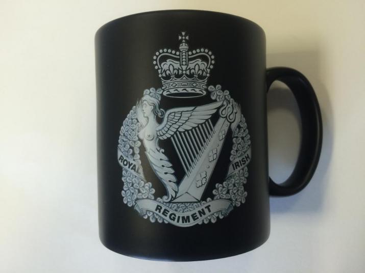 Mug Royal Irish Regiment Black White Royal Irish Virtual Military Gallery Mug Royal Irish Regiment Black White Royal Irish Virtual Military Gallery