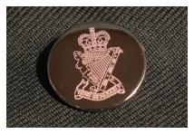 Uniform Cuff Button - Royal Ulster Rifles