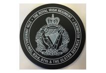 Ulster defence regiment royal Irish regiment british army badge wall clock 