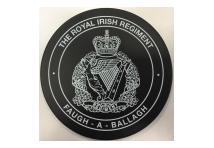 Coaster - Royal Irish Regiment - Faugh a Ballagh - Slate