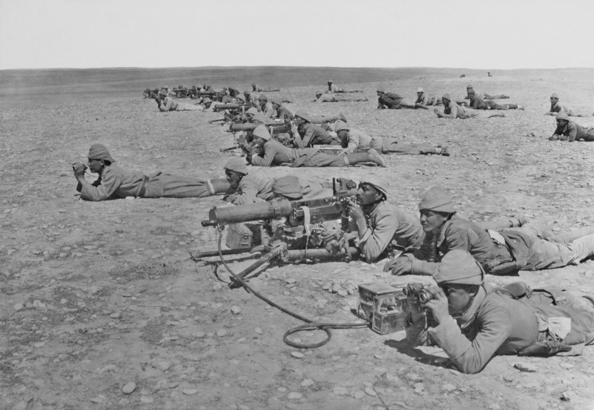 Turk MG Corps Gaza Line